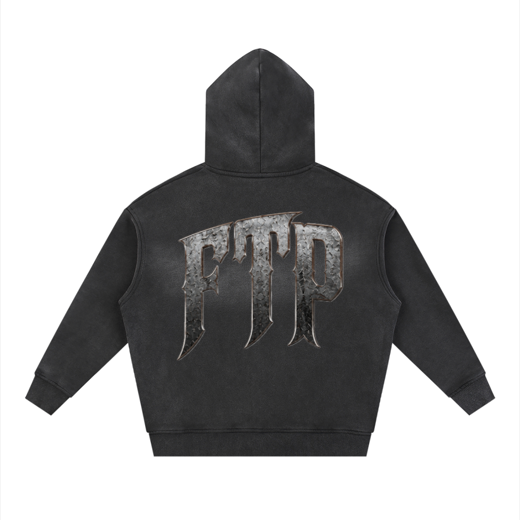 FTP: "Bulletproof" Faded Hoodie