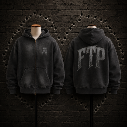 FTP: "Bulletproof" Faded Hoodie