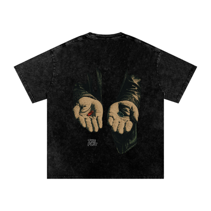 FTP: “The Choice is Yours” Vintage Charcoal Washed Graphic Street Tee
